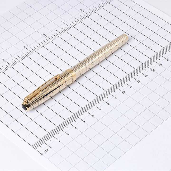 Parker Sonnet Crocodile Vermeil SE Fountain Pen
