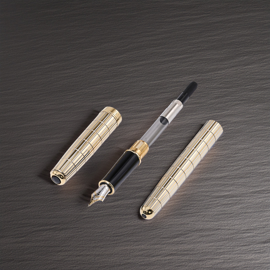 Parker Sonnet Crocodile Vermeil SE Fountain Pen