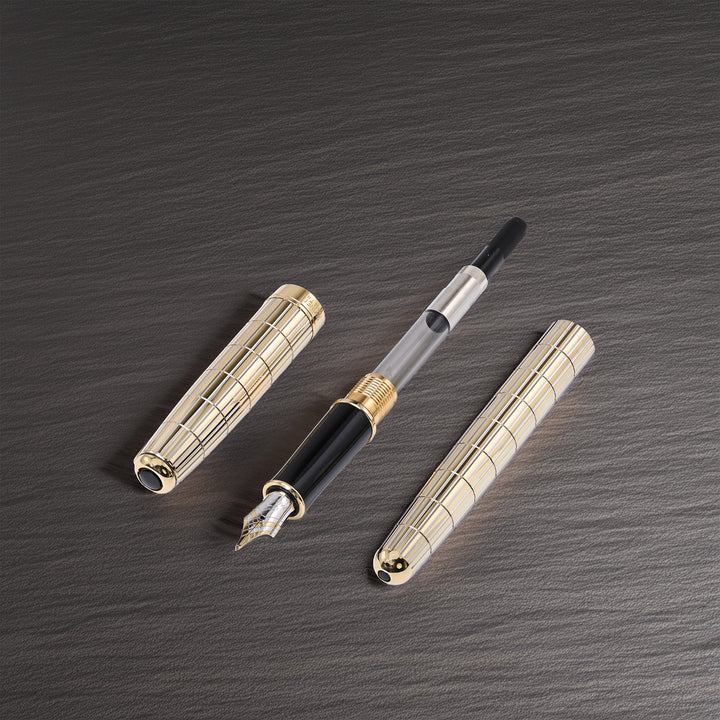Parker Sonnet Crocodile Vermeil SE Fountain Pen