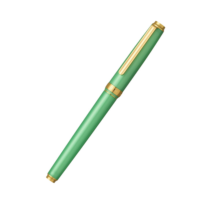 Platinum Biso Sparkle Mint Green Fountain Pen Limited Edition