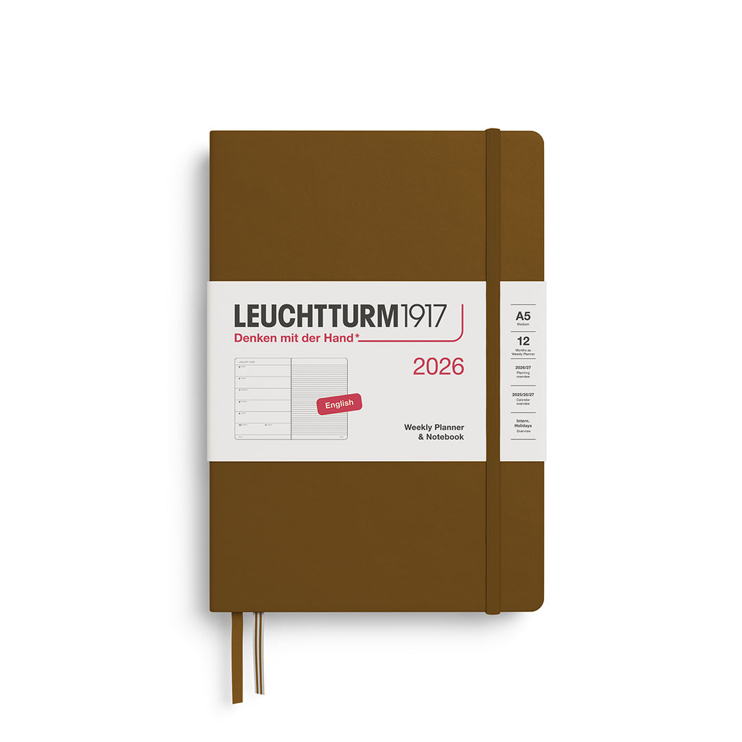 Leuchtturm Weekly Planner & Notebook 2026