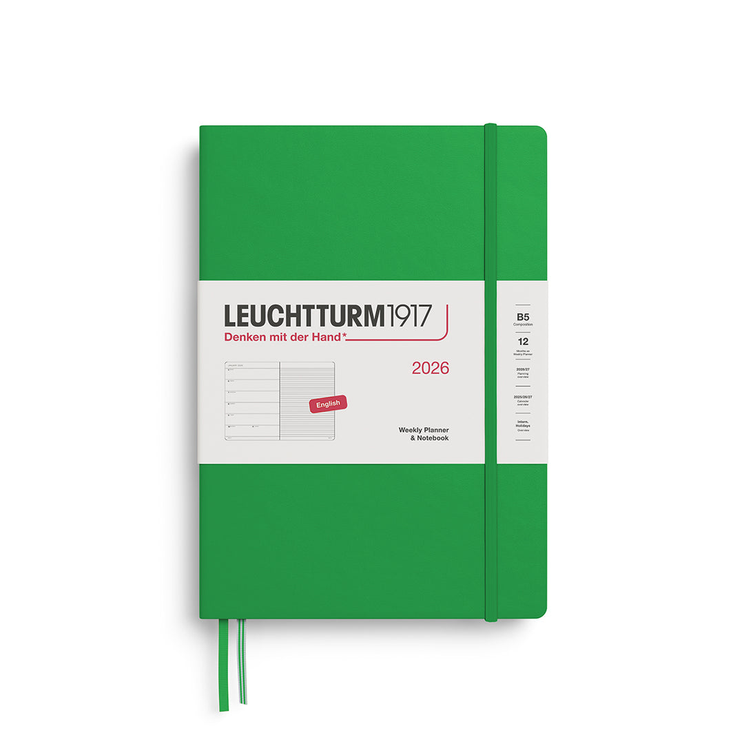 Leuchtturm Weekly Planner & Notebook 2026