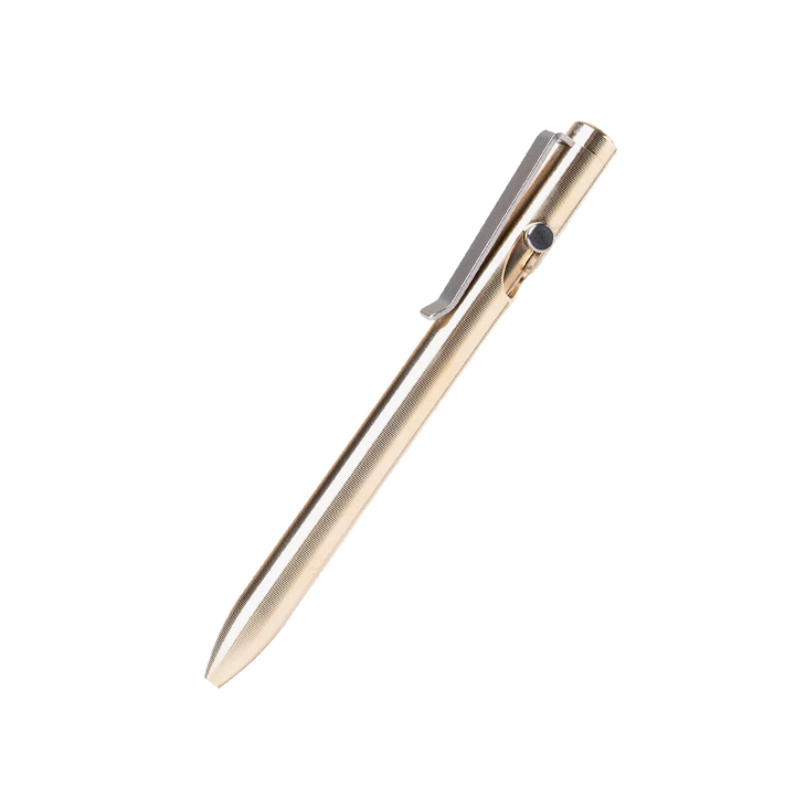 Tactile Turn Bronze Bolt Action - Click Pen