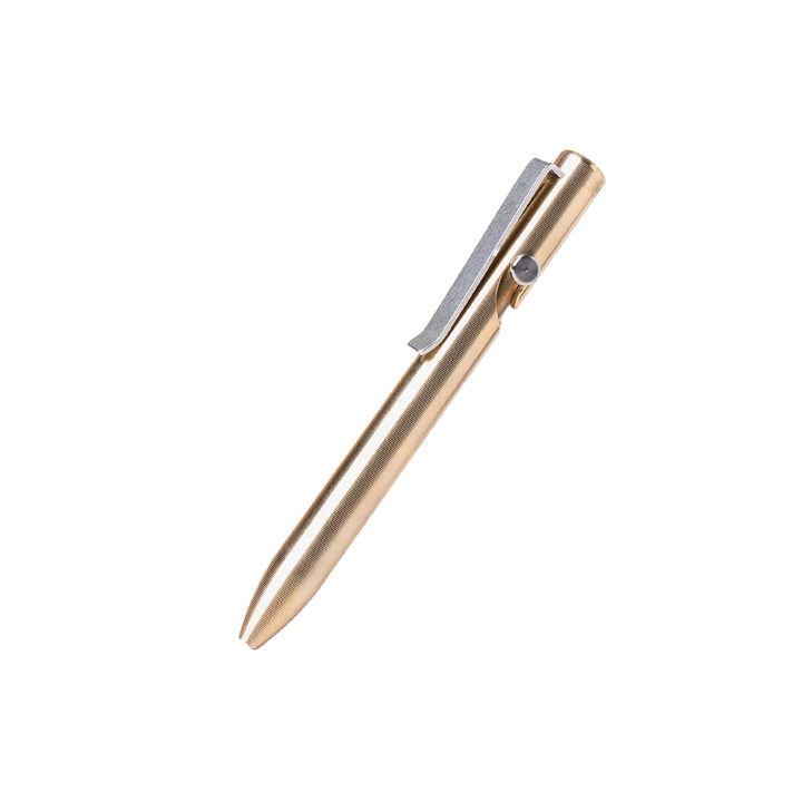 Tactile Turn Bronze Bolt Action - Click Pen