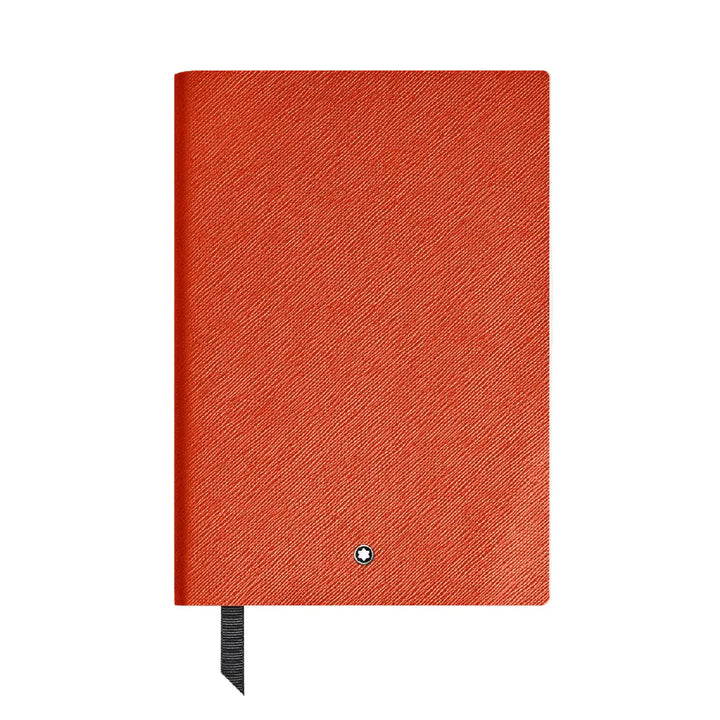 Montblanc Notebook Medium, Saffiano Leather Tangerine - Lined Pages