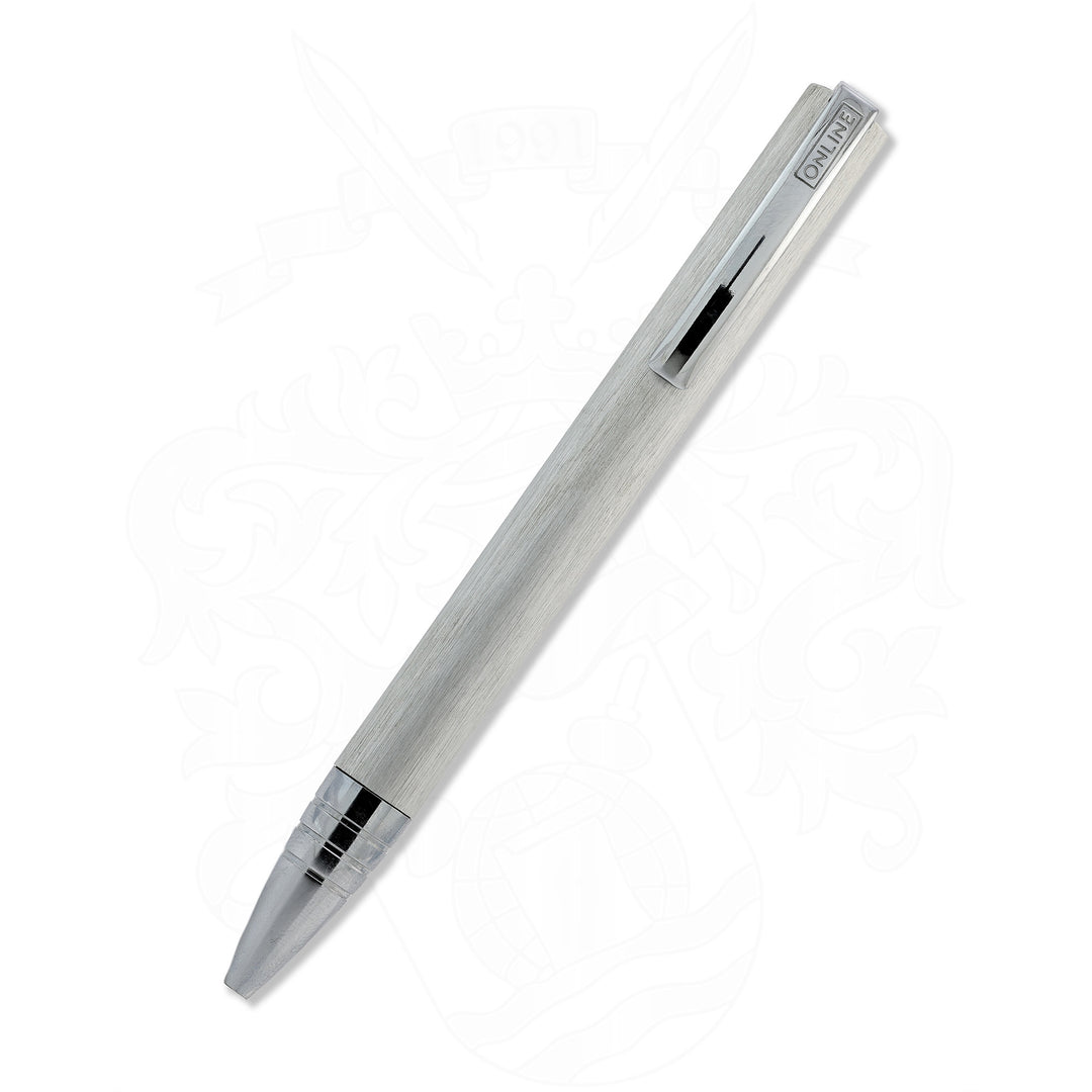 Online Vision - Classic Silver Ballpoint