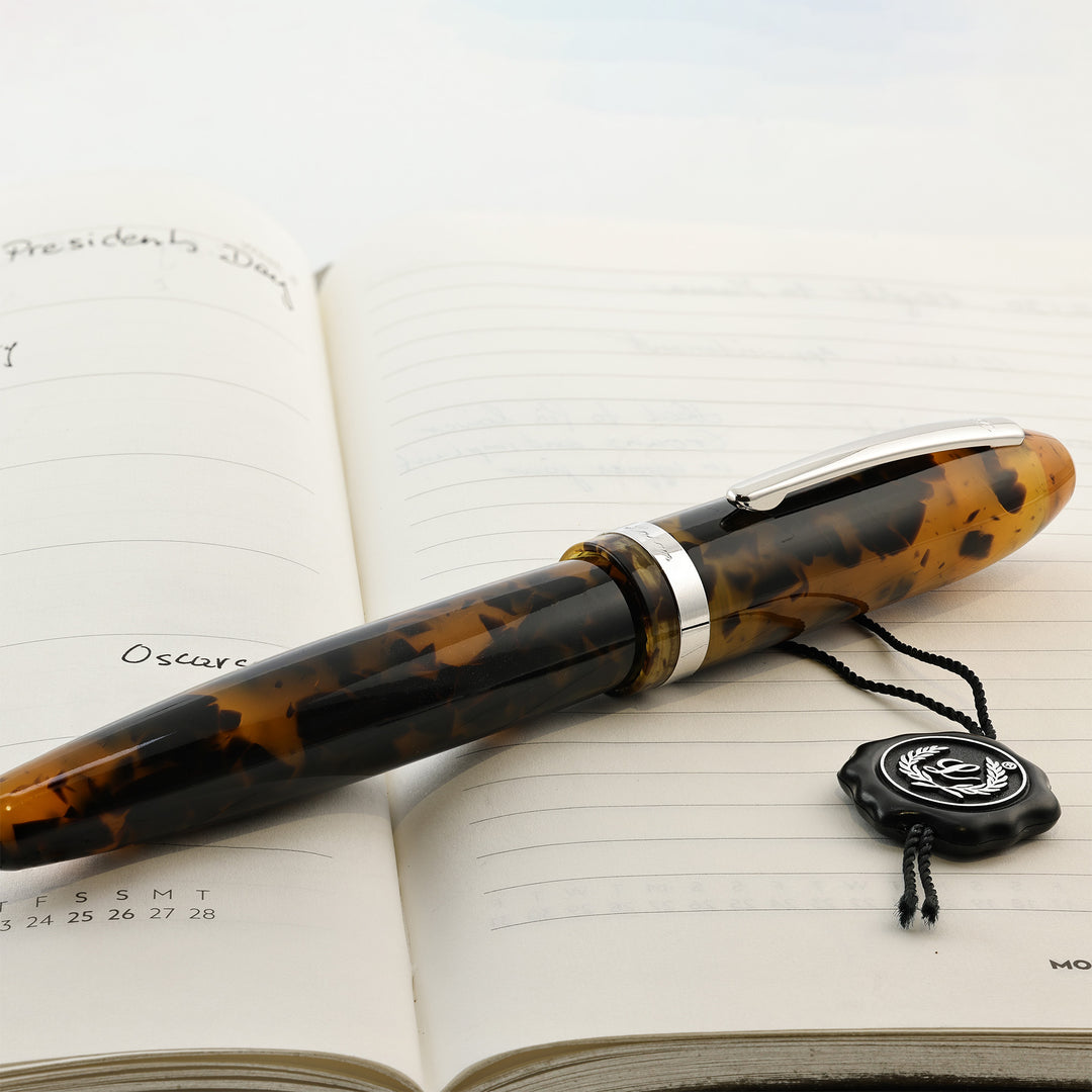 Laban Mento Tortoise Fountain Pen