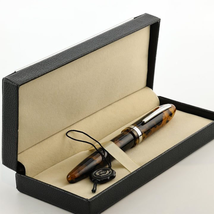 Laban Mento Tortoise Fountain Pen