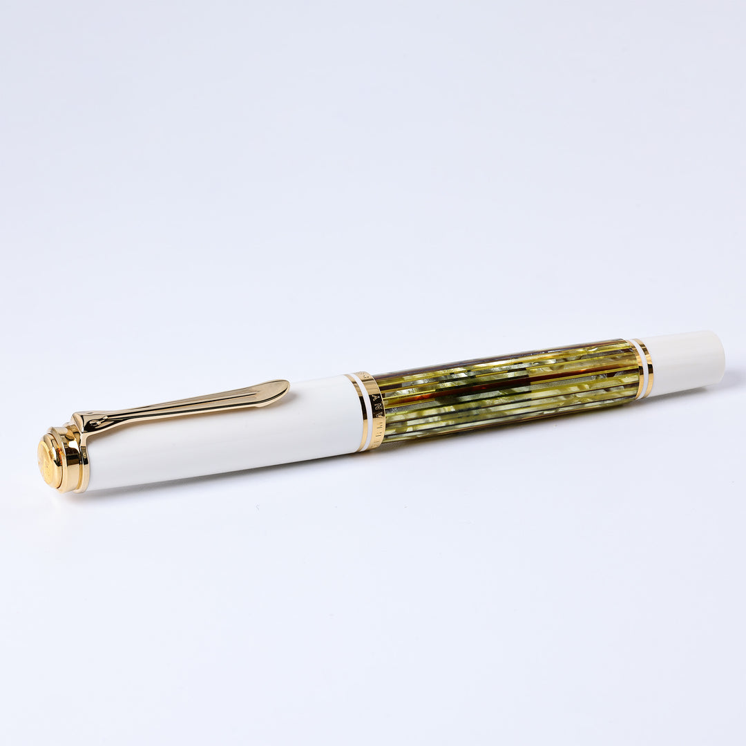 Pelikan Souverän M400 Tortoiseshell And White Fountain Pen