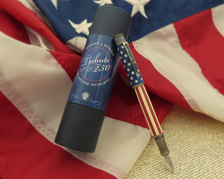 Retro 51 Tornado Tribute 250 Flag - Limited Edition Fountain Pen