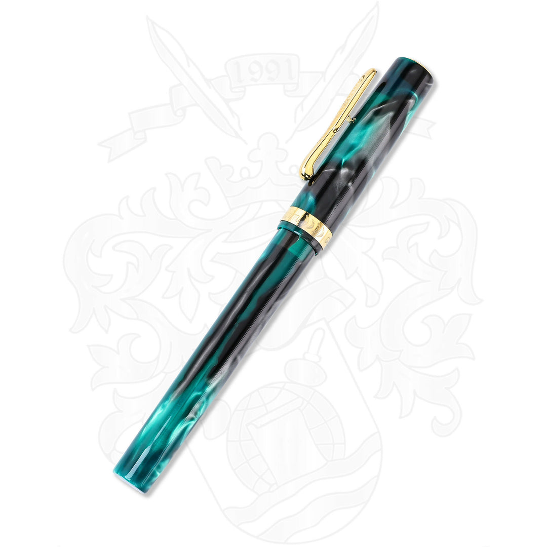 Conklin Glider Misto Green Marble Rollerball