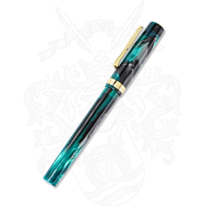 Conklin Glider Misto Green Marble Rollerball