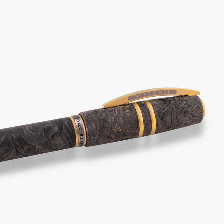 Visconti Homo Sapiens Carbon Moiré - Rollerball