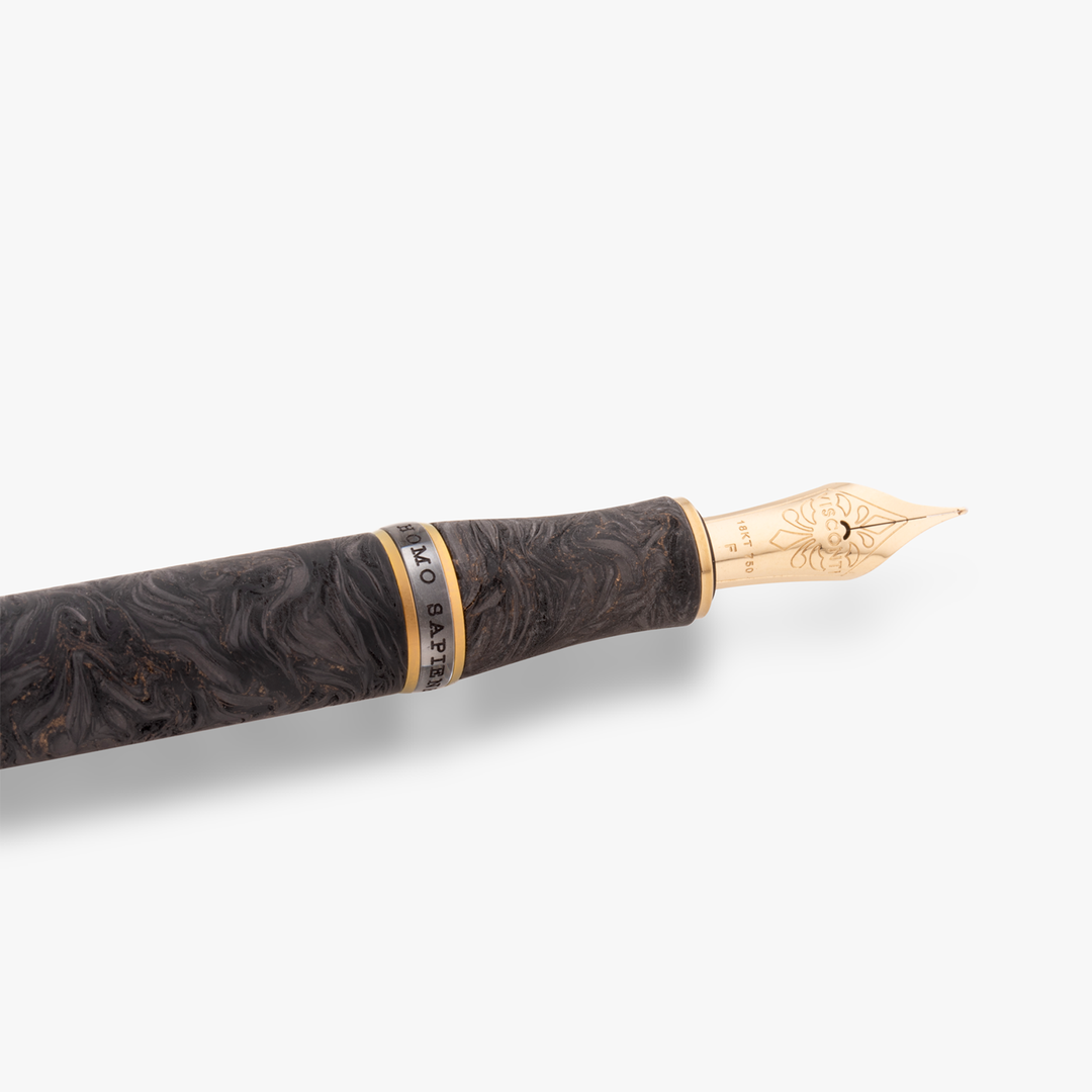 Visconti Homo Sapiens Carbon Moiré - Fountain Pen