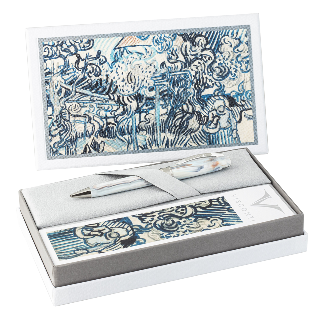 Visconti Van Gogh Old Vineyard with Peasant Woman - Ballpoint Pen