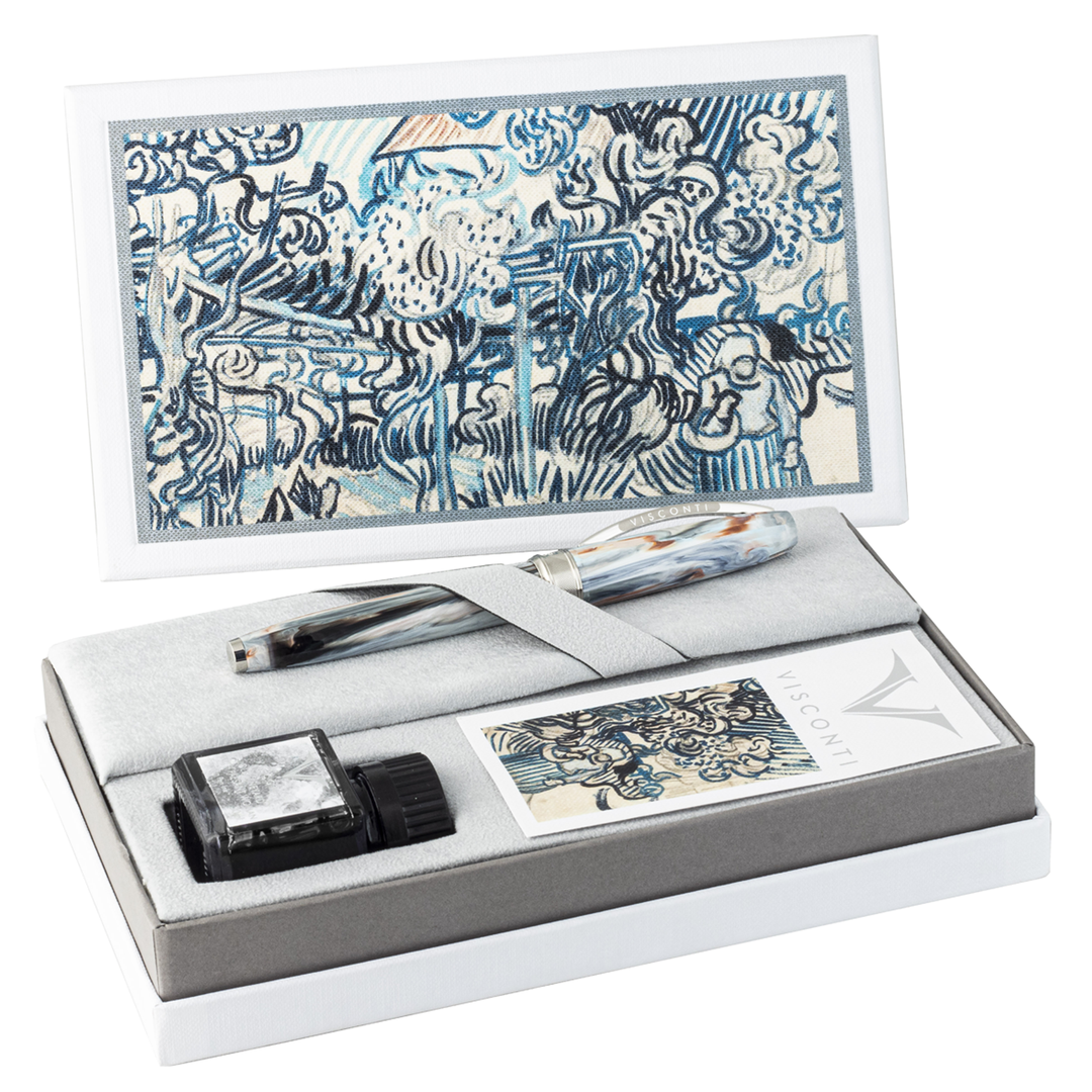 Visconti Van Gogh Old Vineyard with Peasant Woman - Fountain Pen Gift Set