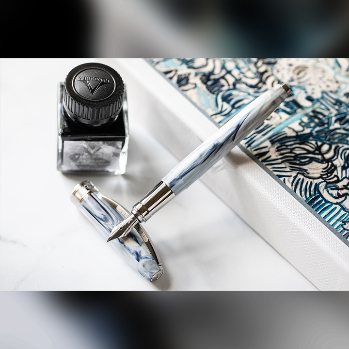 Visconti Van Gogh Old Vineyard with Peasant Woman - Fountain Pen Gift Set