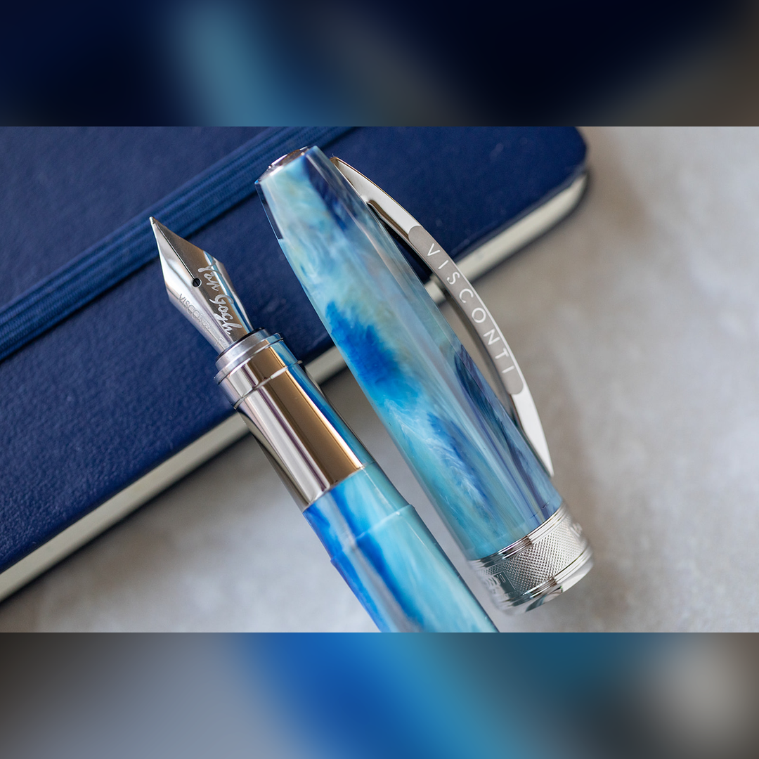 Visconti Van Gogh Self Portrait In Blue - Fountain Pen