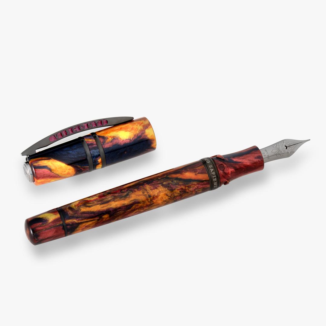 Visconti Homo Sapiens Earth Origins Fountain Pen - Fire