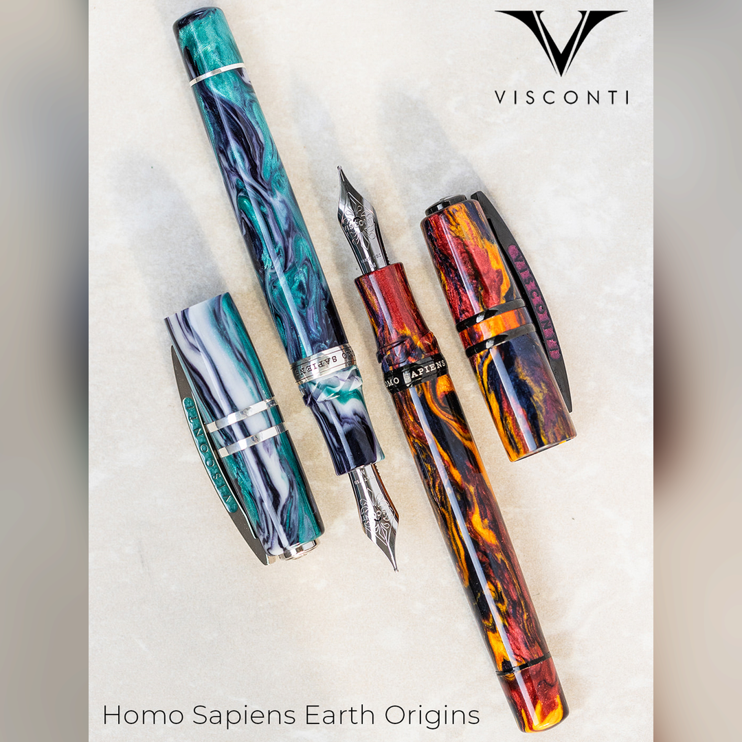 Visconti Homo Sapiens Earth Origins Fountain Pen - Air