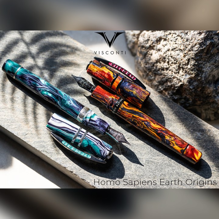 Visconti Homo Sapiens Earth Origins Fountain Pen - Air