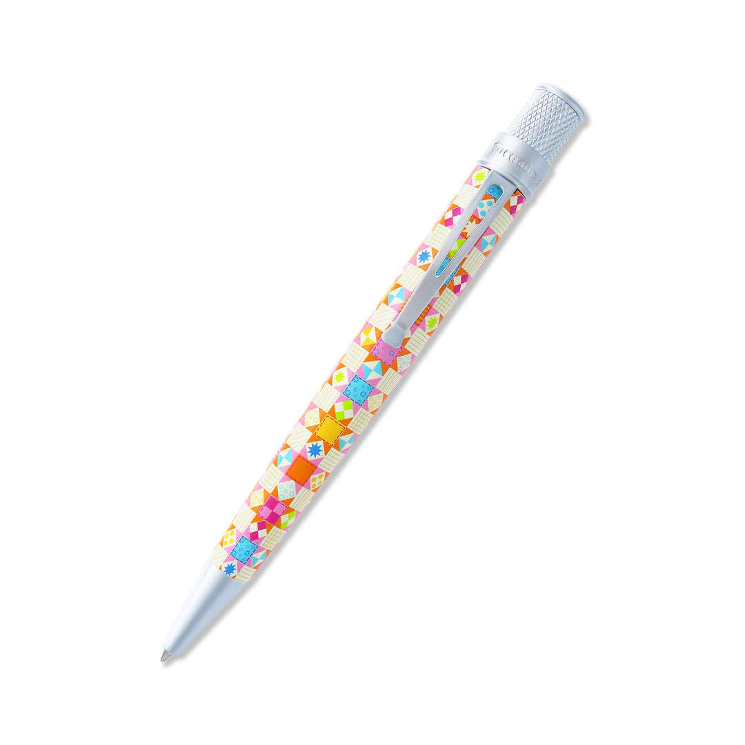 Retro 51 Tornado Vintage Metalsmith Patchwork Rollerball