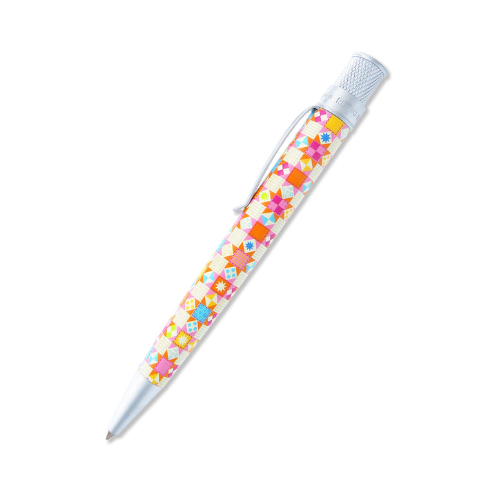 Retro 51 Tornado Vintage Metalsmith Patchwork Rollerball