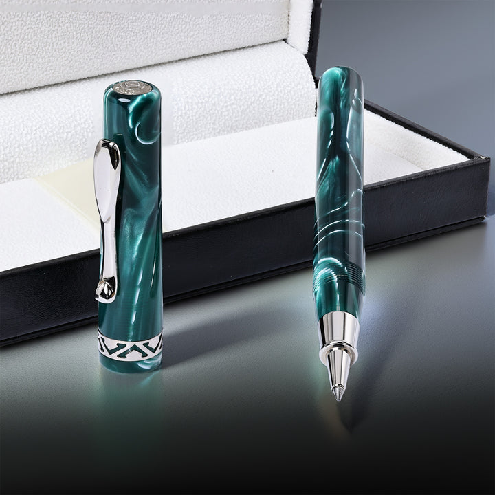 Visconti Voyager Kaleido Forest Green Rollerball