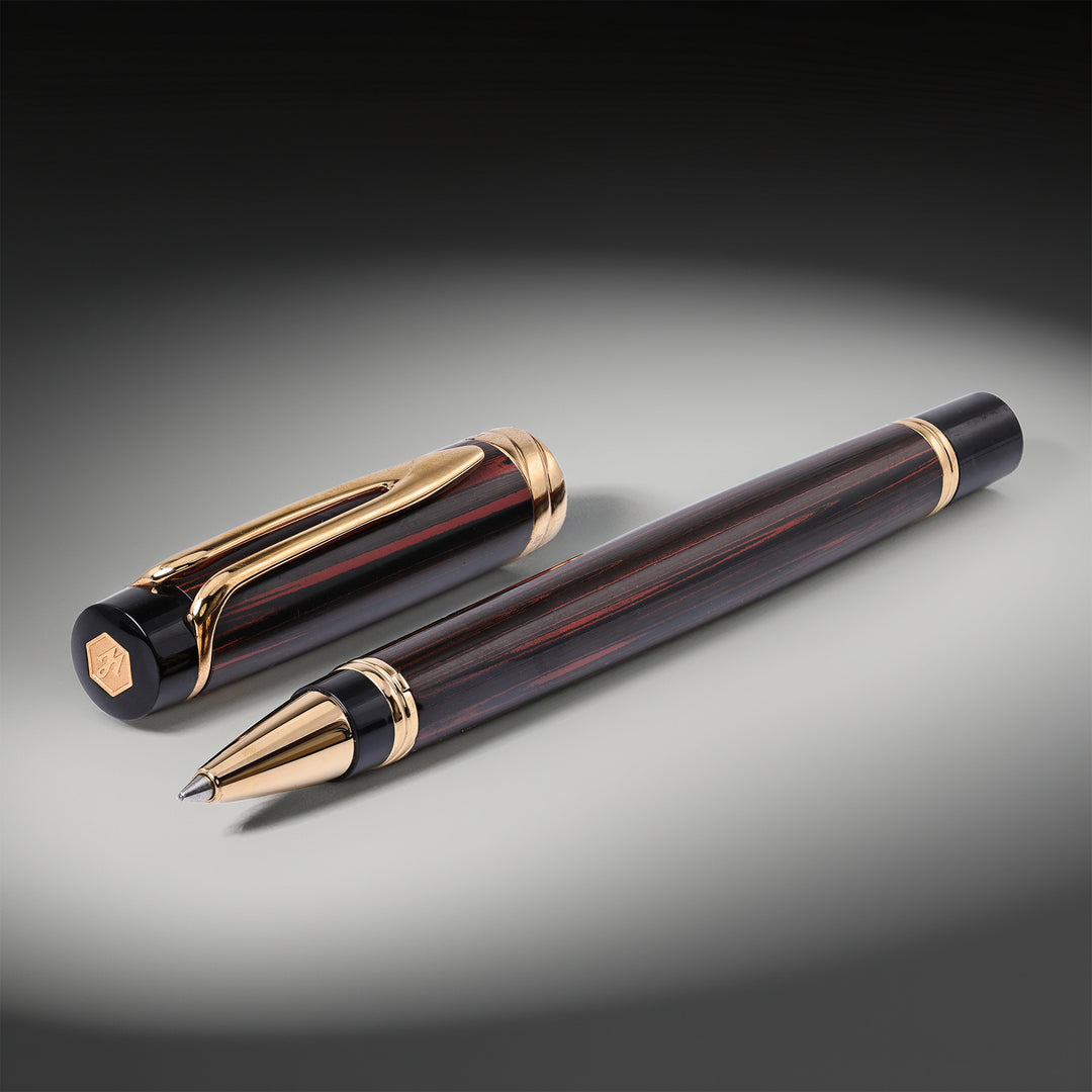 Waterman Liaison Ebonite Woodgrain Rollerball