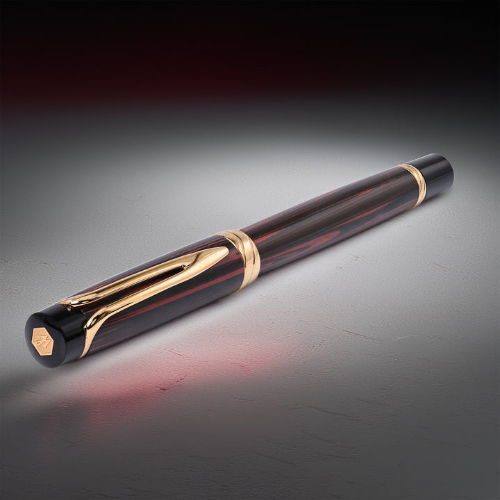 Waterman Liaison Ebonite Woodgrain Rollerball