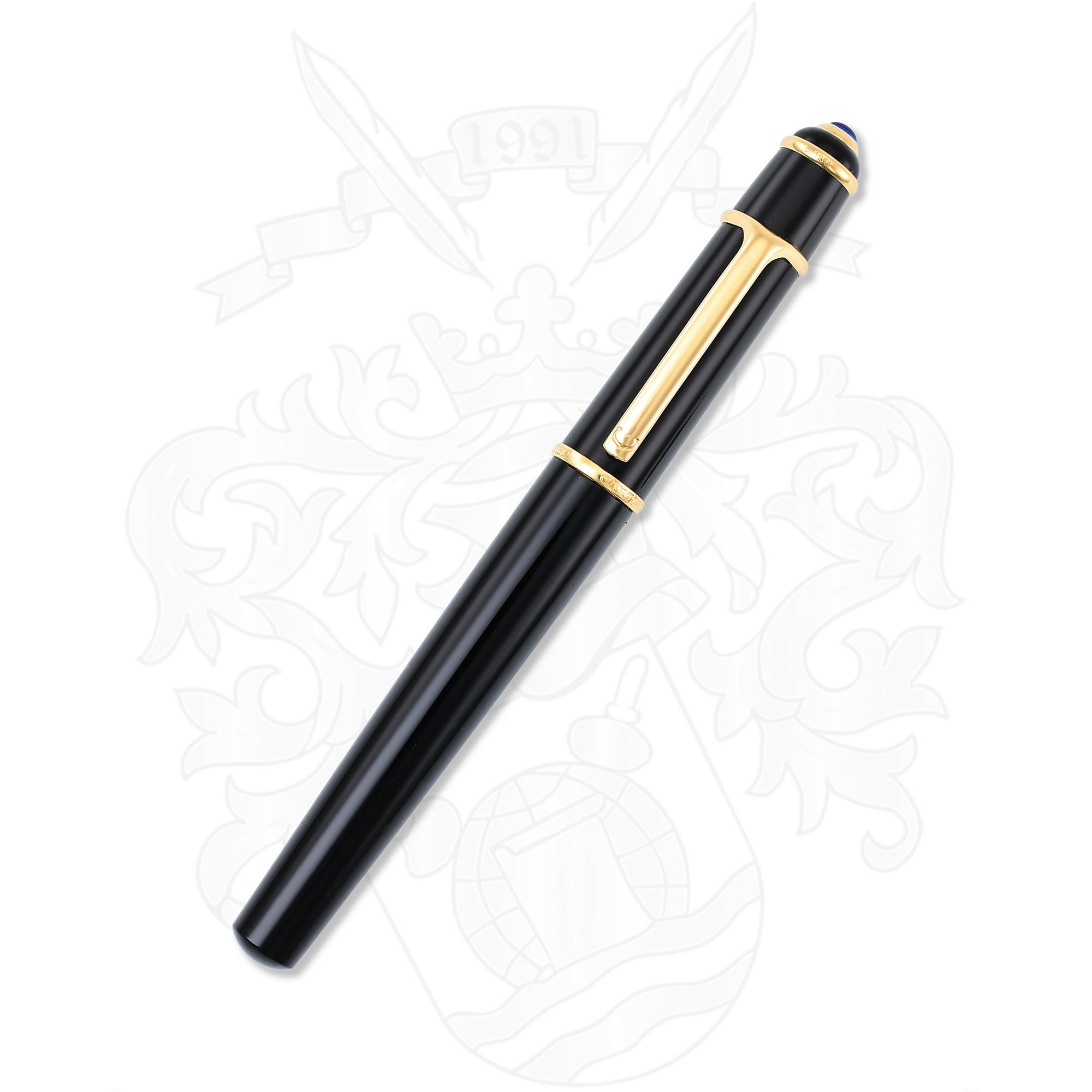 筆記具 Cartier Mini Diabolo fountain pen 18K Cartier Mini Diabolo Fountain Pen – The Pleasure of Writing