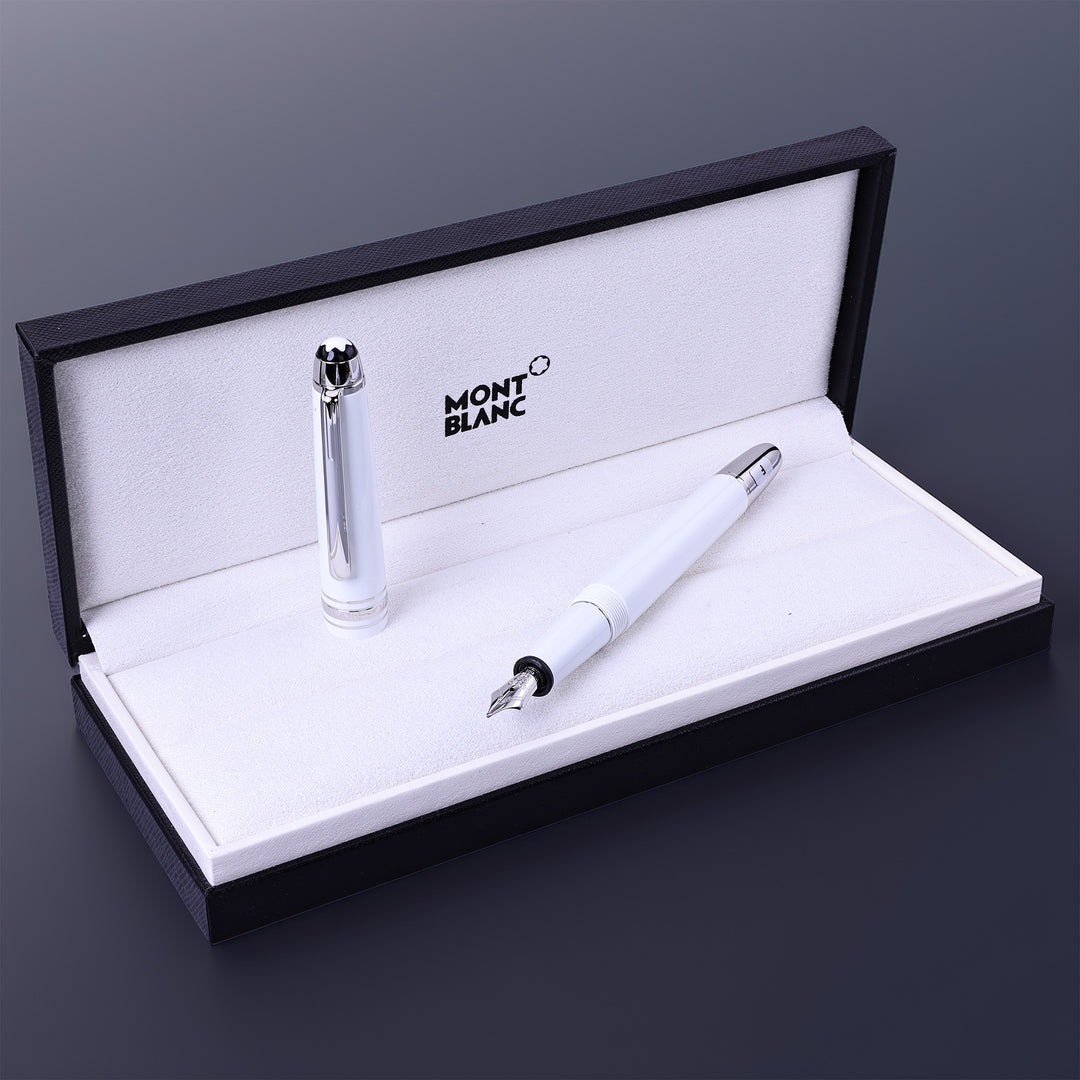 Montblanc Meisterstück White Classique Fountain Pen