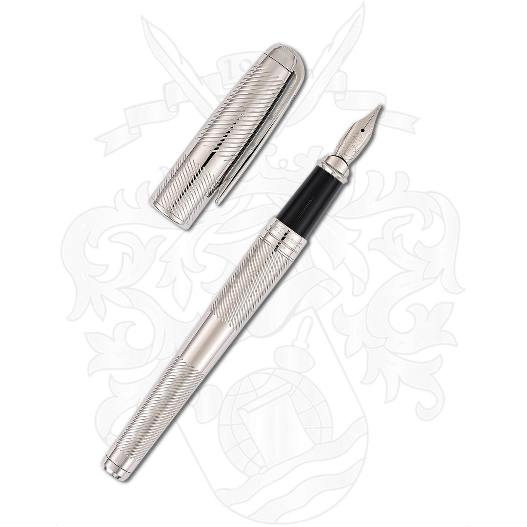 S.T. Dupont Olympio Industrial Design Fountain Pen