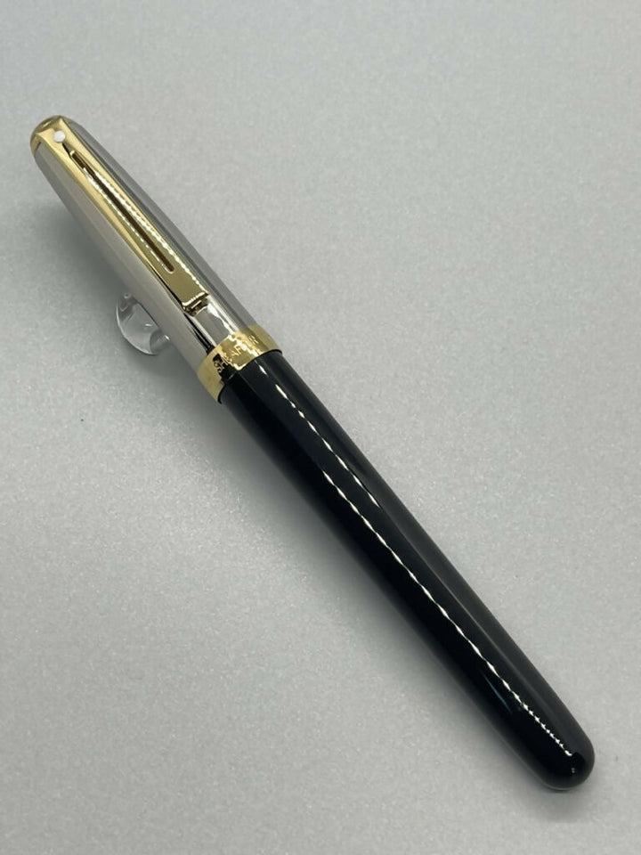 Shaeffer Balance Black Lacquer and Silver Rollerball