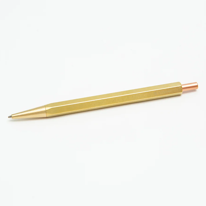 YStudio Classic Revolve 0.7mm Mechanical Pencil Lite - Brass