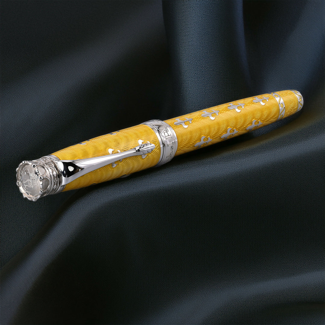 Michel Perchin Yellow Fleur De Lis