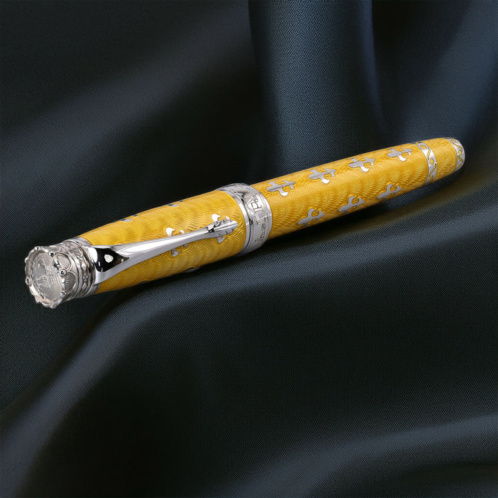 Michel Perchin Yellow Fleur De Lis