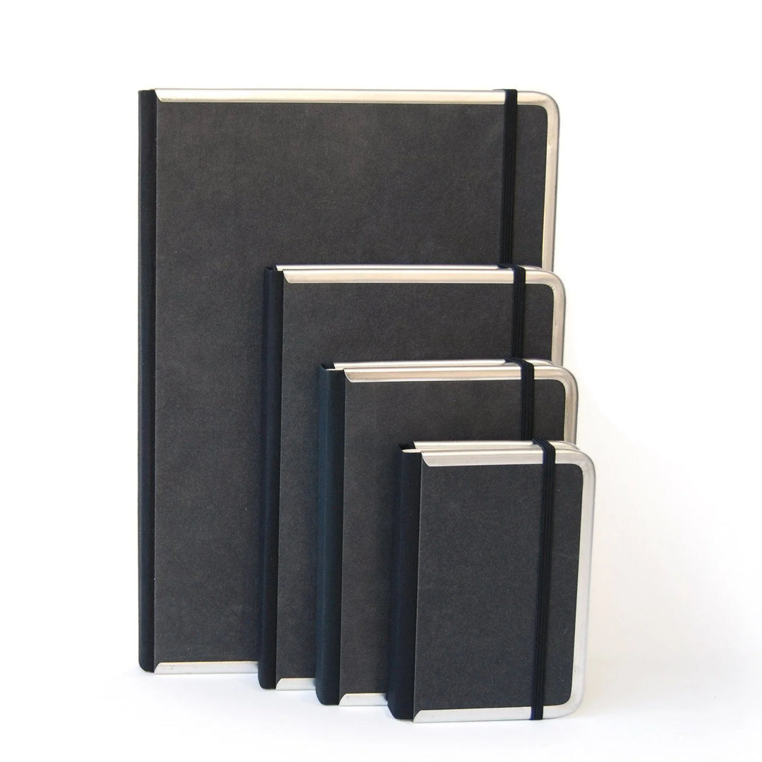 Bindewerk Basic Metal Edge Notebook, Black