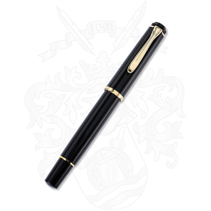 Pelikan M200 Black And Gold Fountain Pen