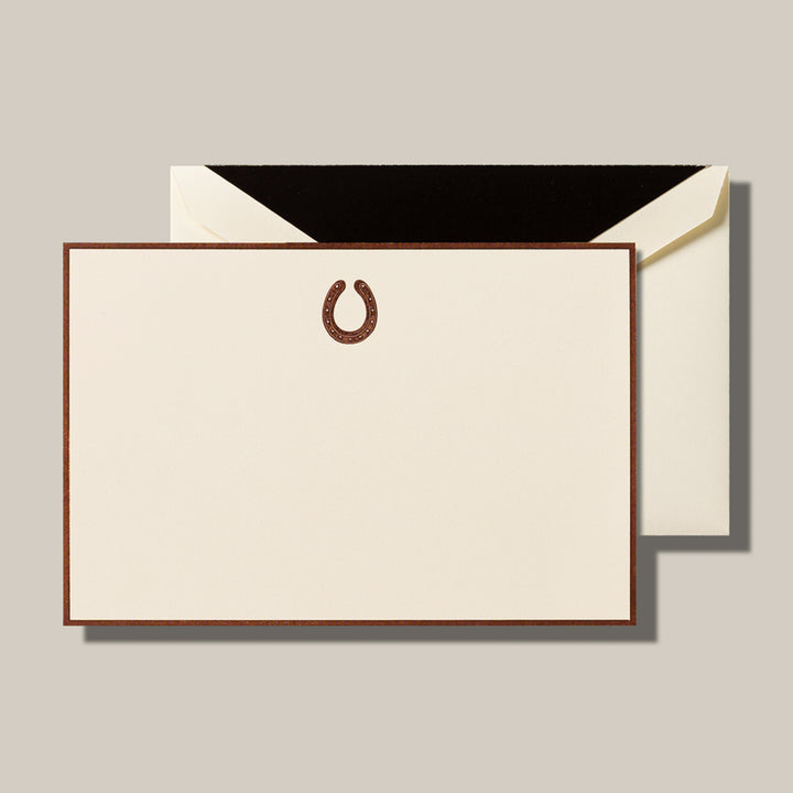Crane Horseshoe Cards & Envelopes - 10pk