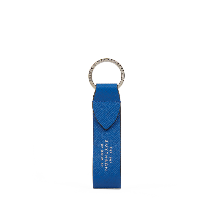 Keyring with Leather Strap in Panama | SMYTHSON LONDON