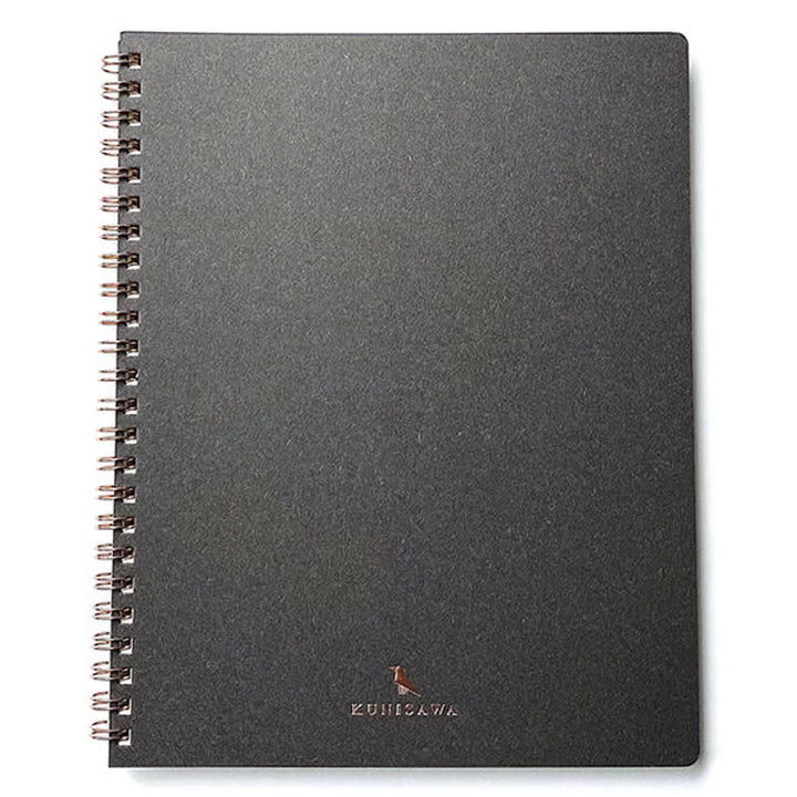 The Executive Ring Notebook - Charcoal | KUNISAWA JAPAN