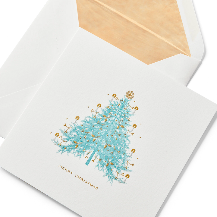 Box Christmas Folded Cards &amp; Envelopes (25 ct.) | Smythson England