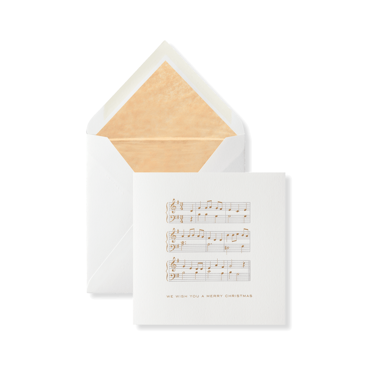 Smythson We Wish You Musical Notes Christmas Card Set
