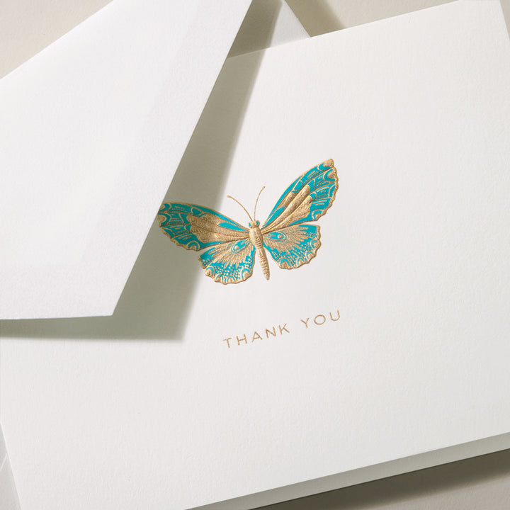 CRANE Butterfly Thank You Cards (10pcs.)