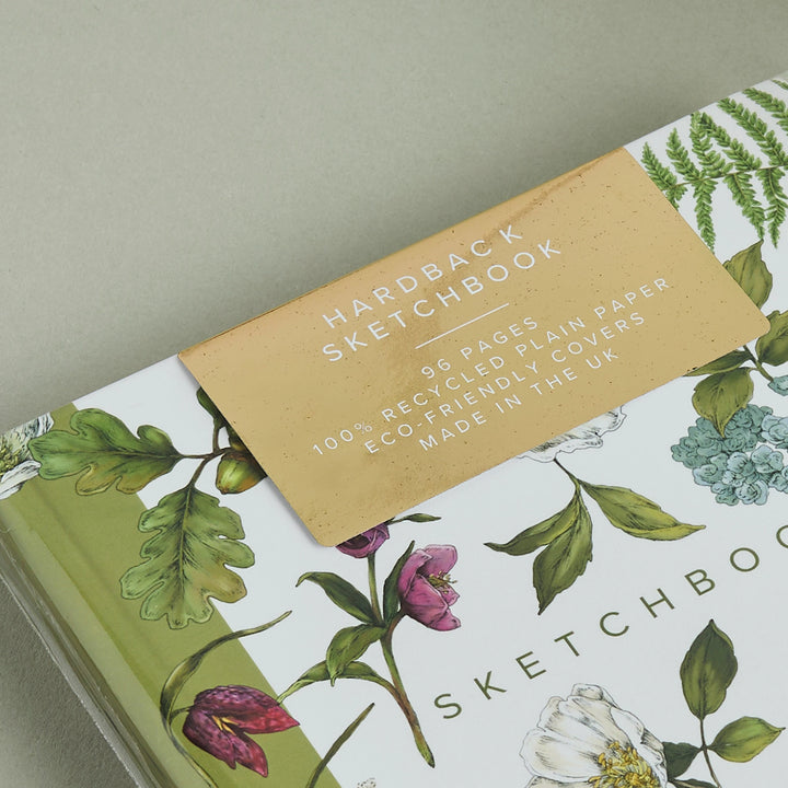 Cottage Garden - Hardback Sketchbook (A5)