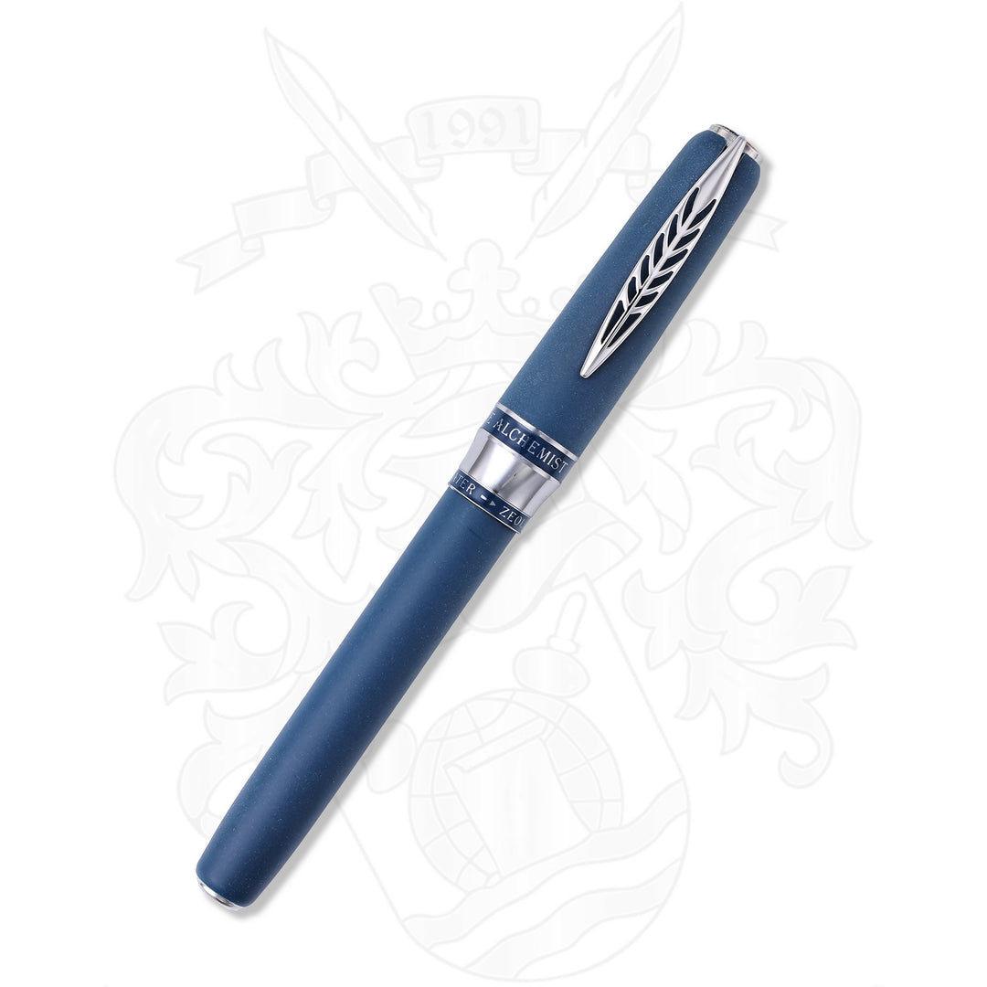 Pineider Alchemist Kilauea Blue Fountain Pen