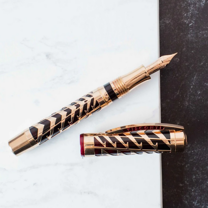 Visconti Watermark Gilded Rose LE Fountain Pen
