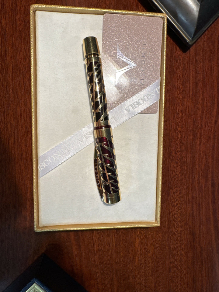 Visconti Watermark Gilded Rose LE Fountain Pen