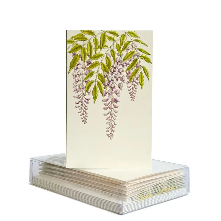 Wisteria Mini Note Cards & Envelopes (8 ct.)